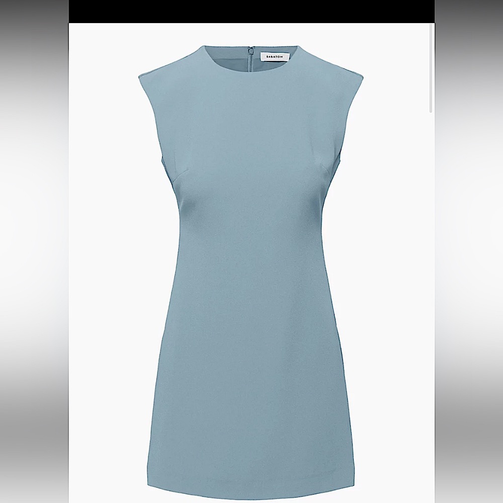 Crepe Mini Dress